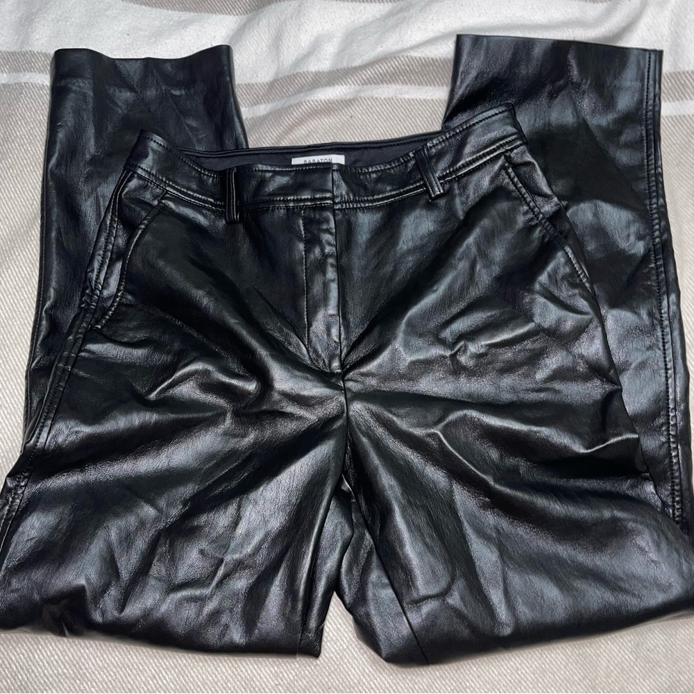 Aritzia Babaton Leather Pants
